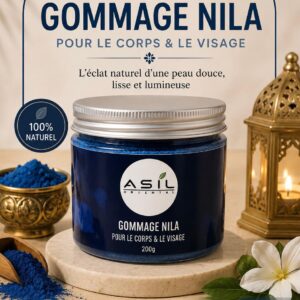Gommage Nila 100% Naturel - Pour le Corps et le Visage (200g)