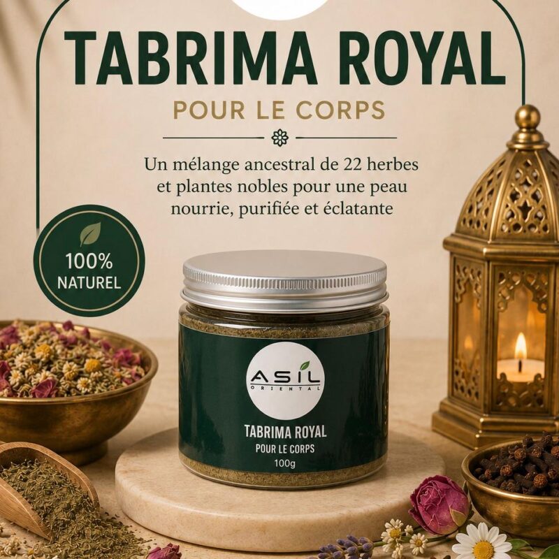 Tabrima Royal 100% Naturelle - Pour le Corps (100g)