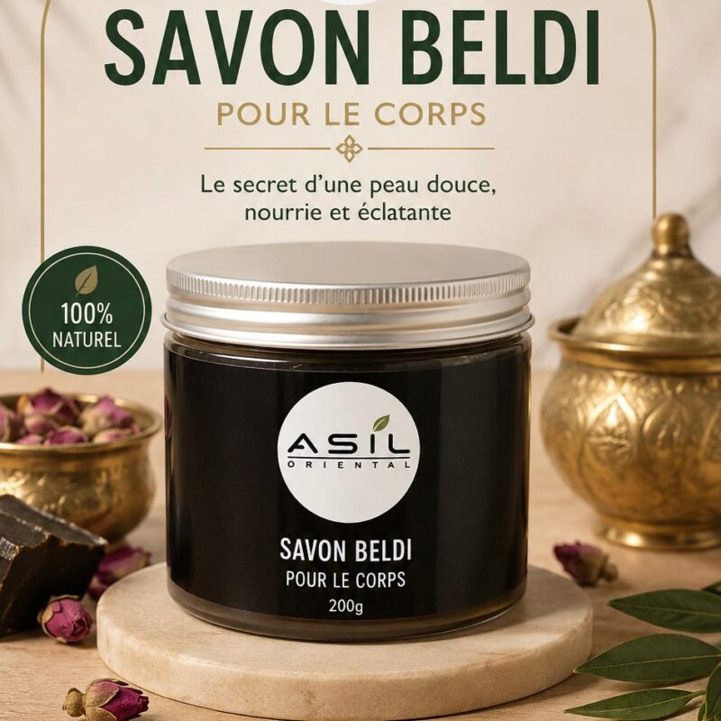 SAVON BELDI 100% NATUREL- Pour le Corps (100g)