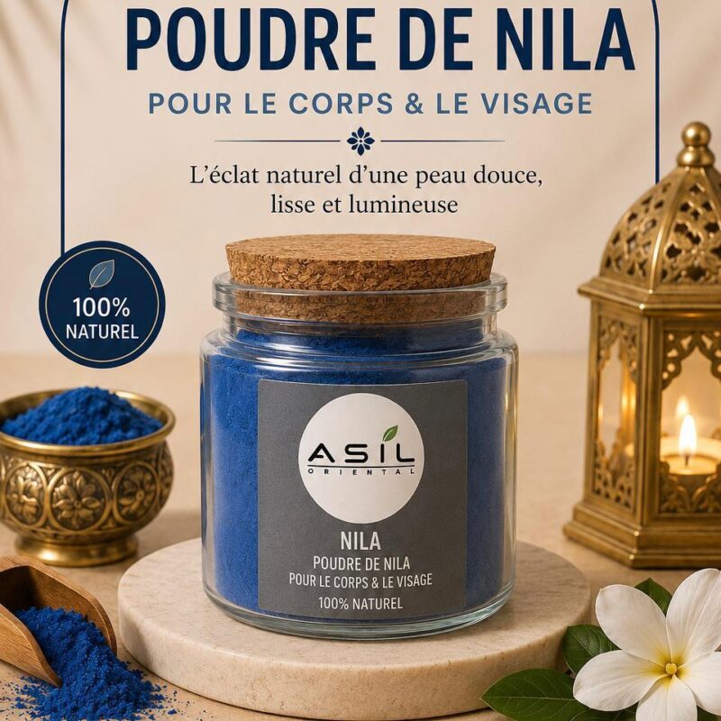 Poudre de Nila 100% Naturelle - Pour le Corps & le Visage (40g)