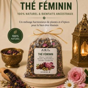 Thé Féminin 100% Naturel - Bienfaits Ancestraux