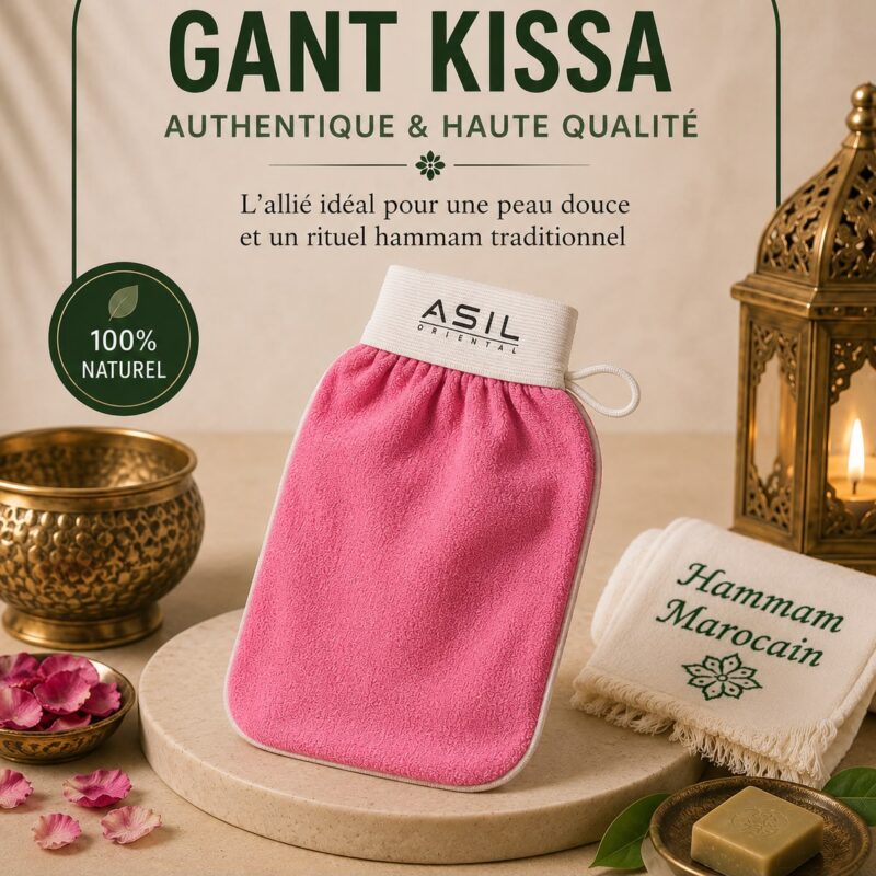 GANT KISSA MAROCAIN - AUTHENTIQUE & HAUTE QUALITÉ